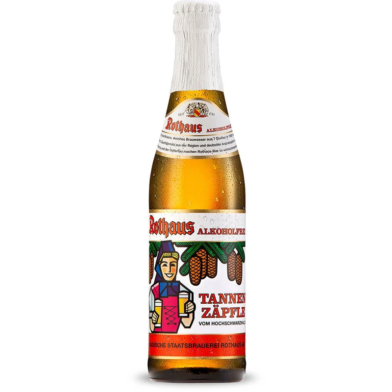 Rothaus Alkoholfreies Zäpfle 24x 0,33 Liter (MEHRWEG)