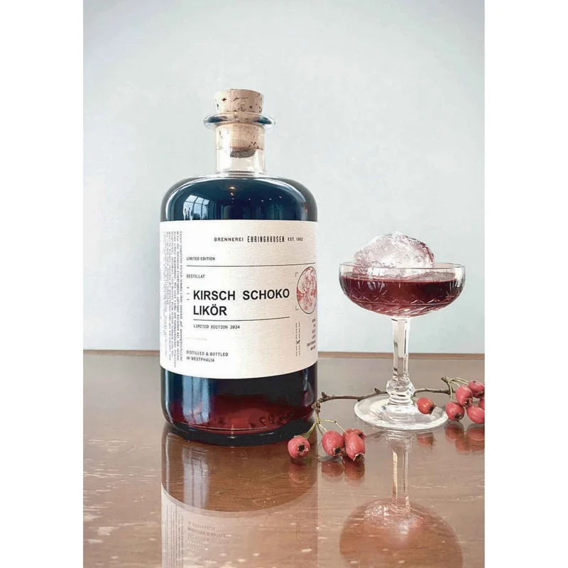 Brennerei Ehringhausen Kirsch Schoko Likör 0,5L 17%