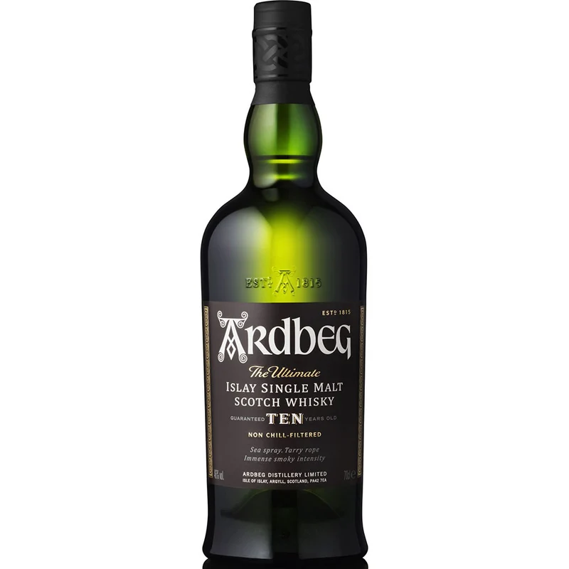 Ardbeg 10 Jahre Islay Single Malt Scotch Whisky 46% 0,7 Liter