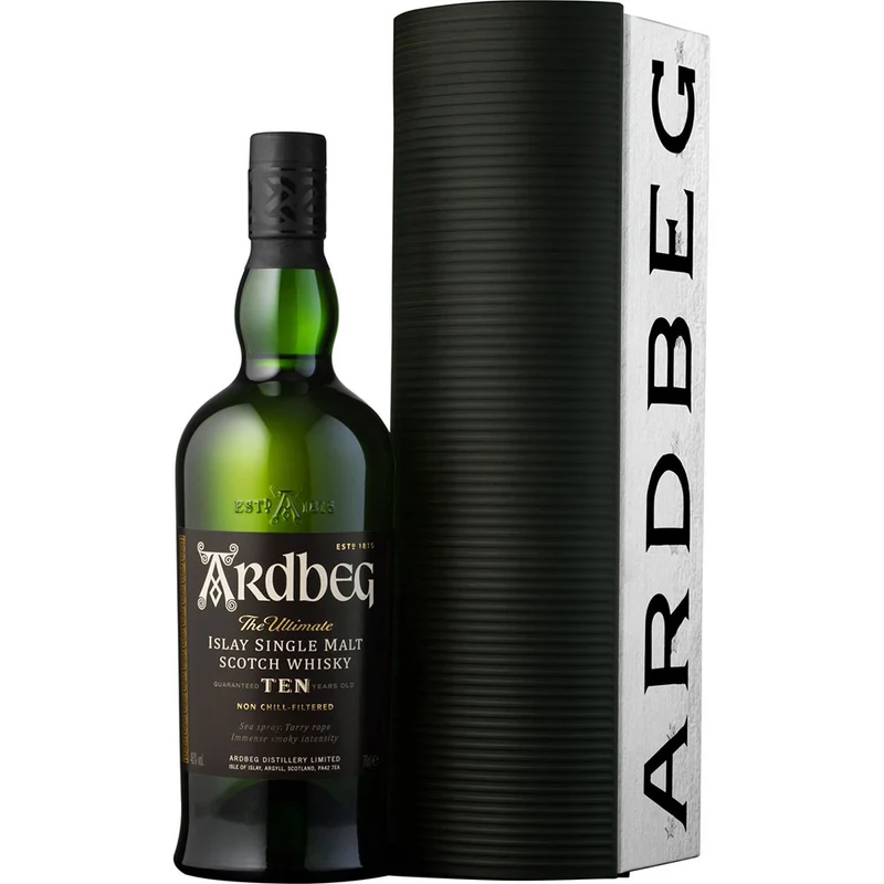 Ardbeg 10 Jahre Islay Single Malt Scotch Whisky 46% 0,7 Liter