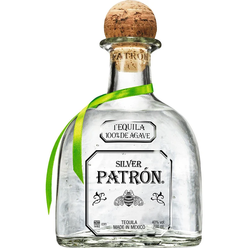Patrón Tequila Silver 100% Agave 40% 0,7 Liter