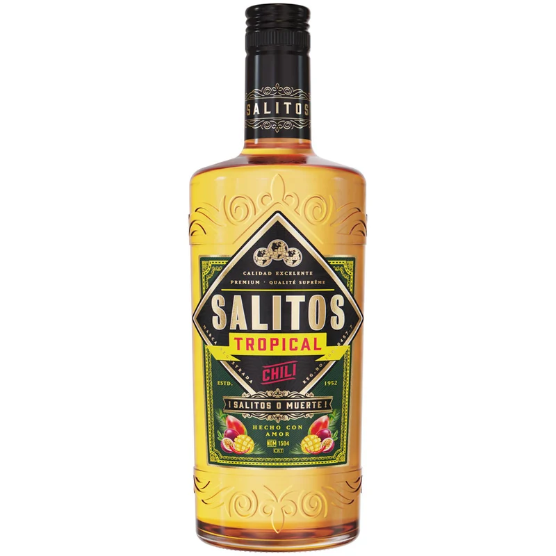 Salitos Tropical Chili Likör 20% 0,7 Liter