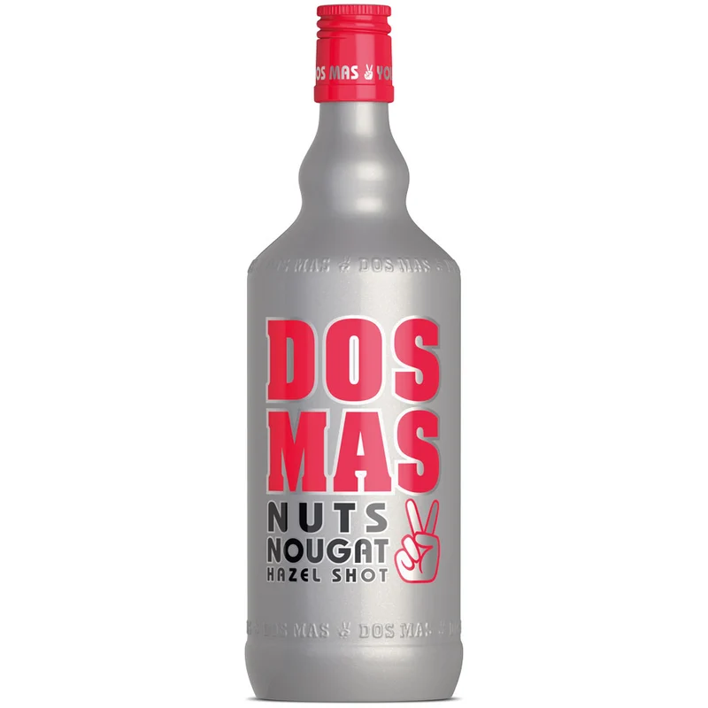 DOS MAS Hazel Shot Nuts Nougat 17% 0,7 Liter