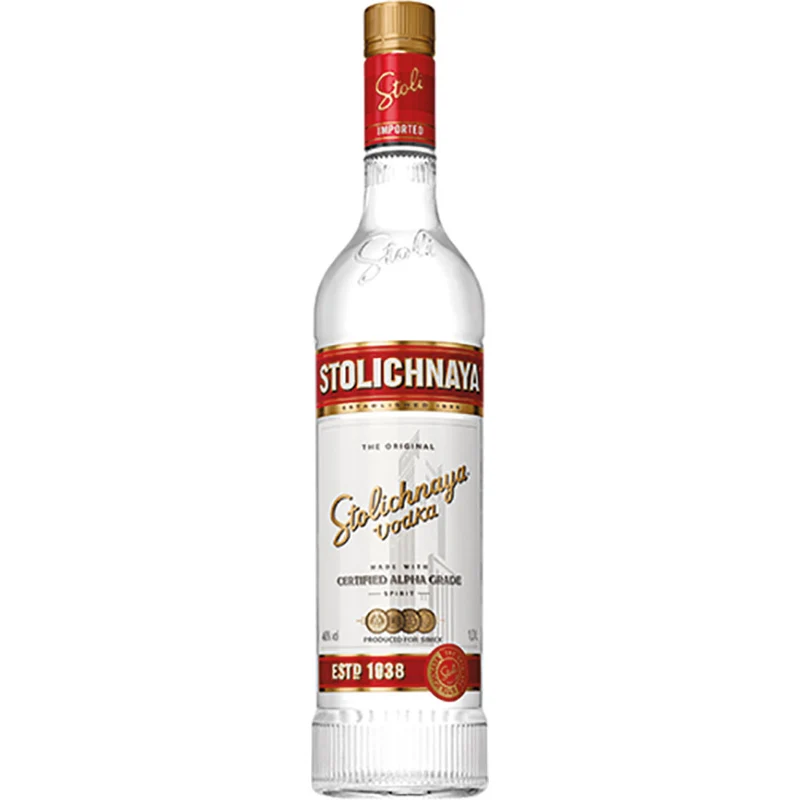 Stolichnaya Vodka 40% 1 Liter