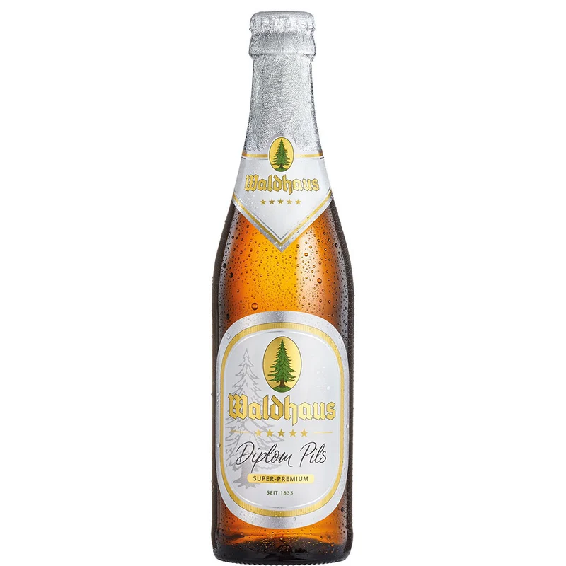 Waldhaus Diplom Pils 24x 0,33 Liter (MEHRWEG)