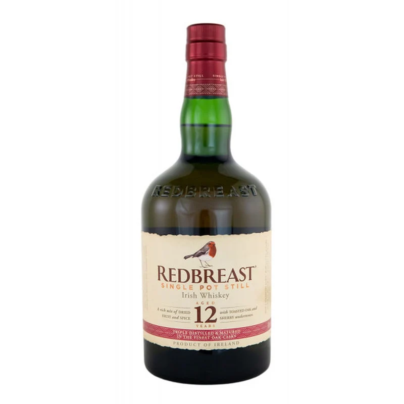 Redbreast 12 Jahre Single Pot Still Irish Whiskey 40% 0,7 Liter
