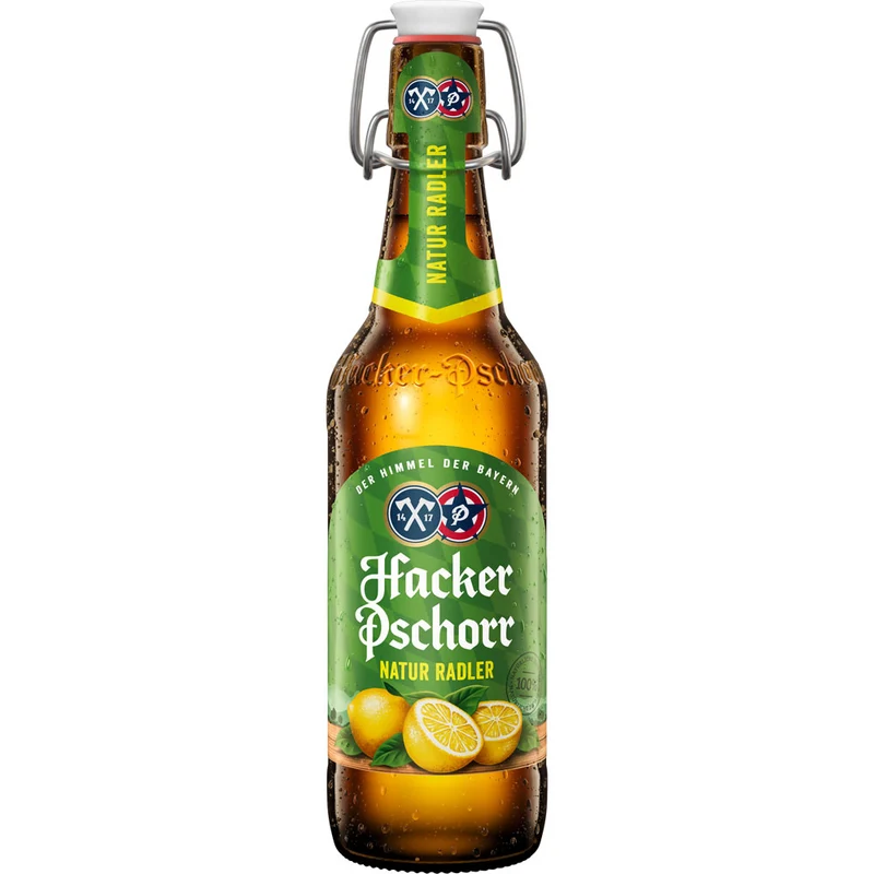 Hacker-Pschorr Natur Radler Bügel 20x 0,5 Liter (MEHRWEG)