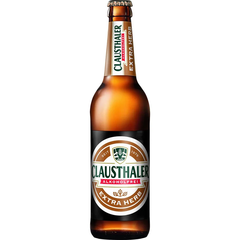 Clausthaler Extra Herb alkoholfrei 20x 0,5 Liter (MEHRWEG)