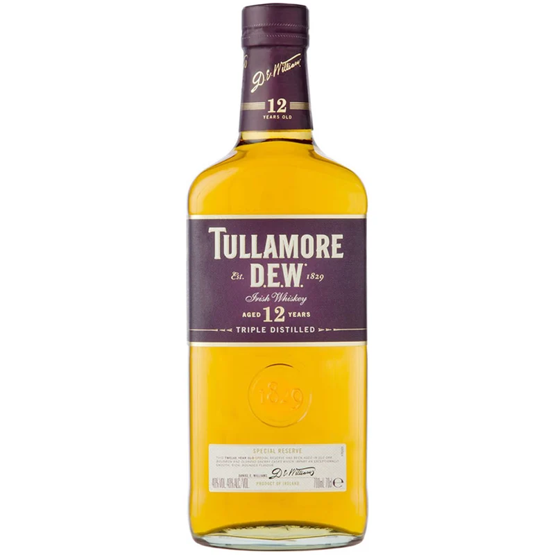 Tullamore Dew 12 Jahre Irish Whiskey 40% 0,7 Liter