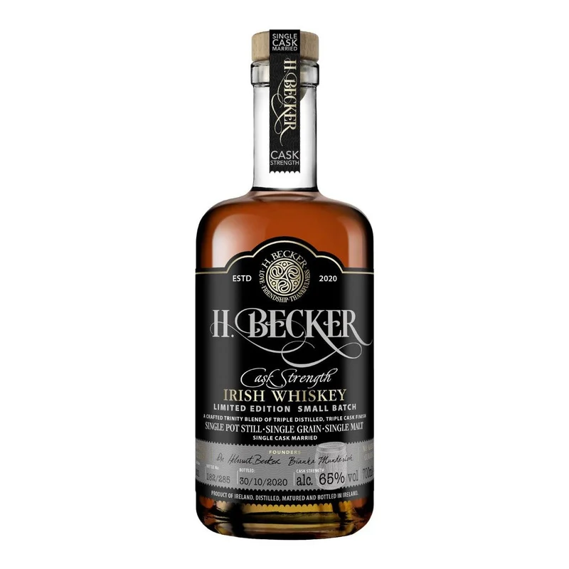 H. Becker Irish Whiskey Trinity Blend Cask Strength 65% 0,7L cask 1