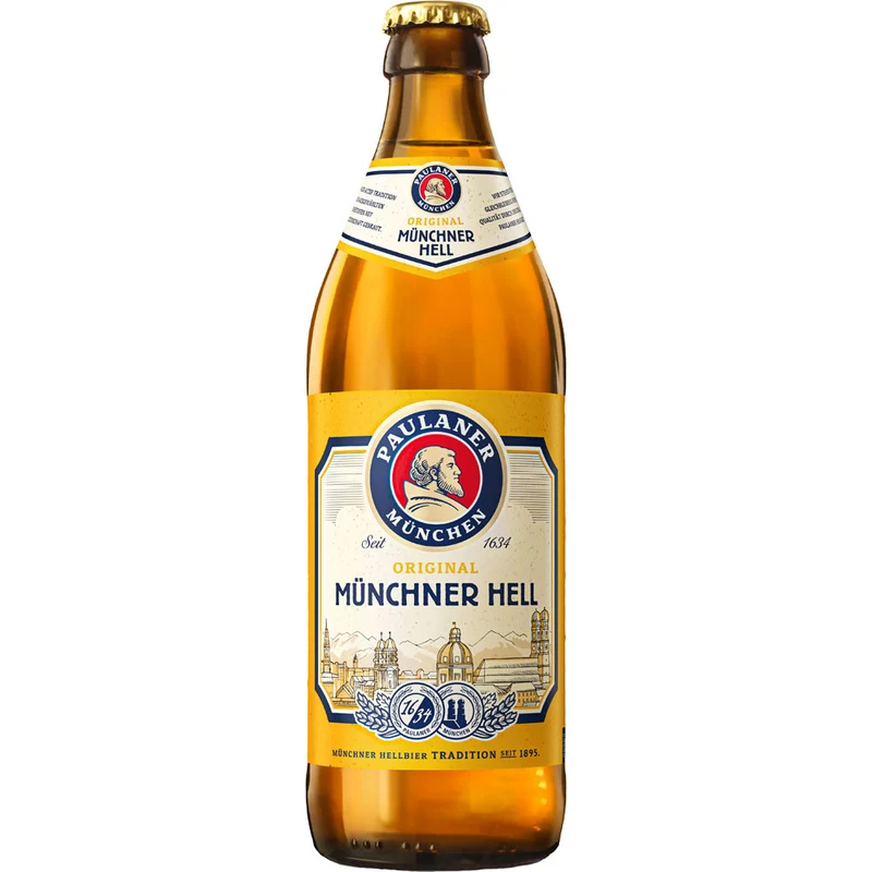Paulaner Original Münchner Hell 20x 0,5 Liter (MEHRWEG)