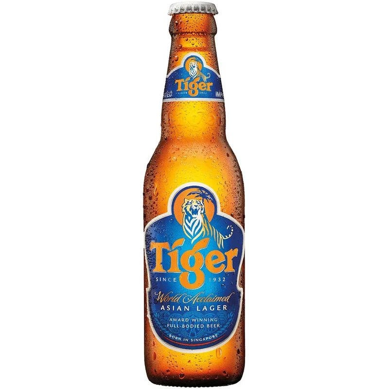 Tiger Asian Lager Beer 24x 0,33 Liter (MEHRWEG)