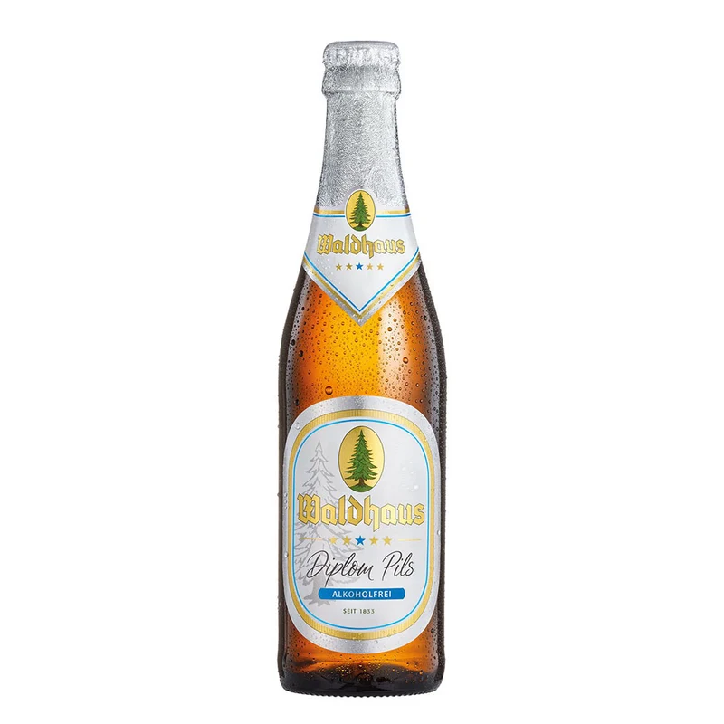 Waldhaus Diplom Pils Alkoholfrei 24x 0,33 Liter (MEHRWEG)