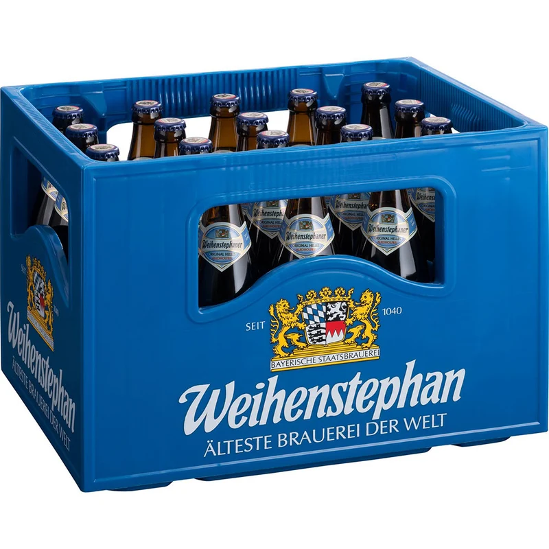 Weihenstephan Original Helles Alkoholfrei 20x 0,5 Liter (MEHRWEG)