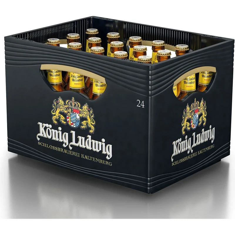 König Ludwig Weißbier Kristall 20x 0,5 Liter (MEHRWEG)
