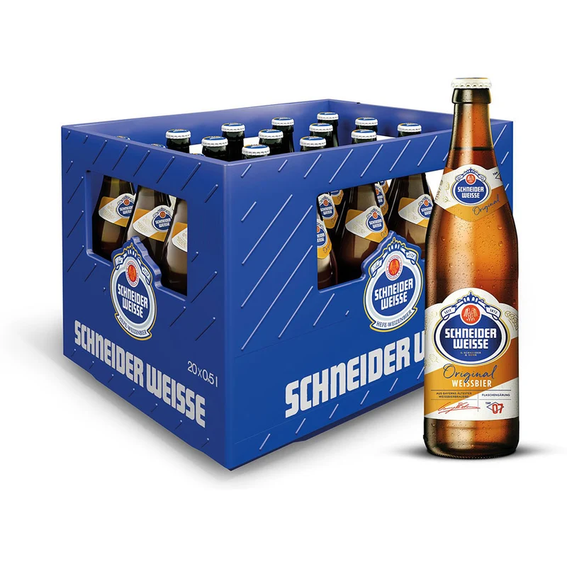Schneider Weisse Original Weißbier TAP7 20x 0,5 Liter (MEHRWEG)