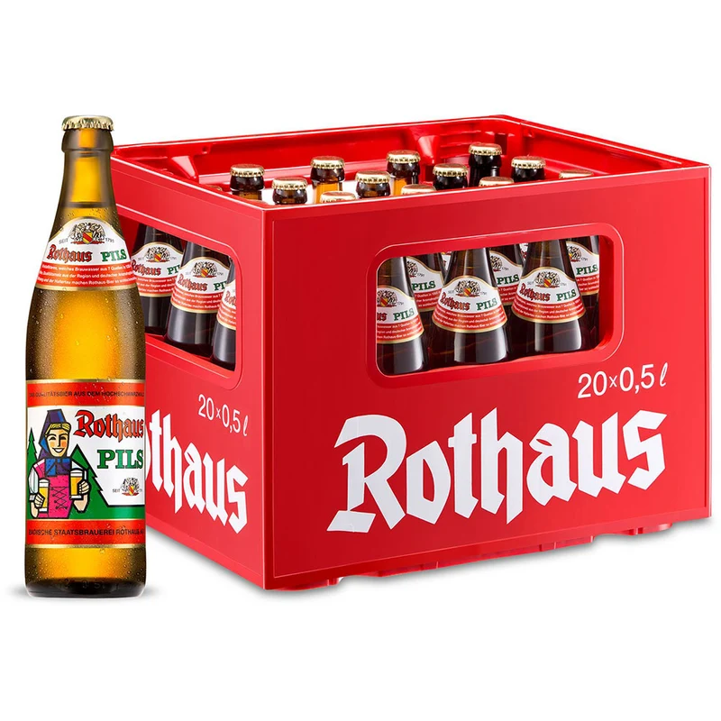 Rothaus Pils 20x 0,5 Liter (MEHRWEG)