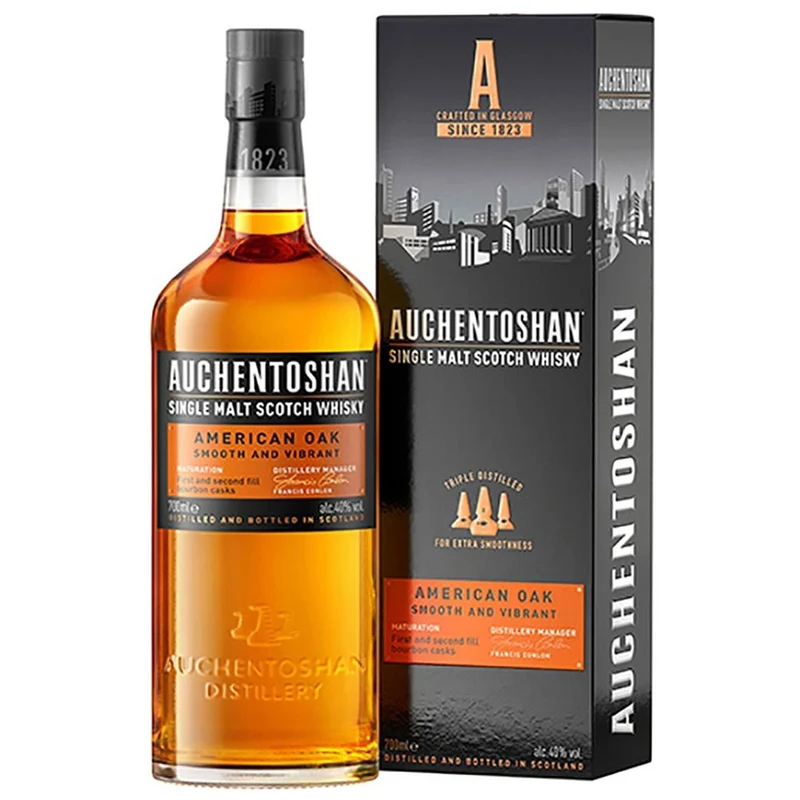Auchentoshan American Oak Single Malt Scotch Whisky 40% 0,7 Liter