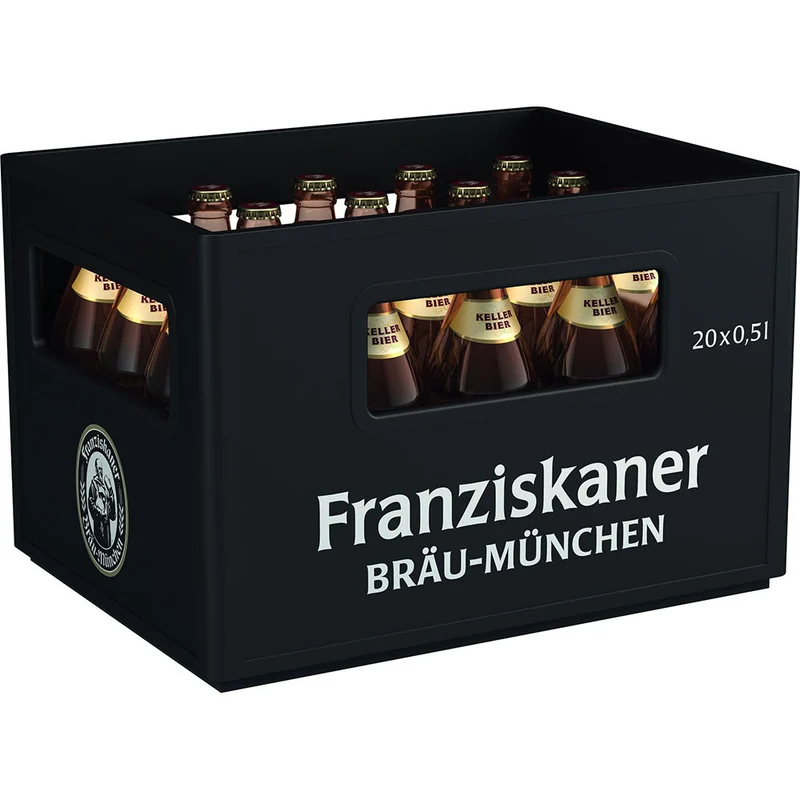 Franziskaner Kellerbier 20x 0,5 Liter (MEHRWEG)