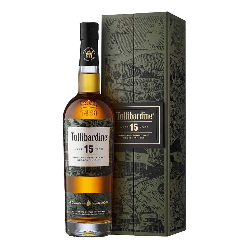 Tullibardine 15 Jahre Single Malt Whisky 0,7L 43%