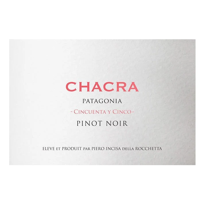 Bodega Chacra Cincuenta y Cinco Pinot Noir 2021