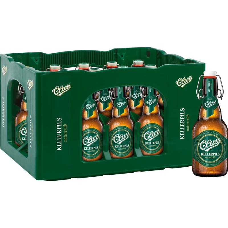 Cluss Kellerpils 20x 0,33 Liter (MEHRWEG)