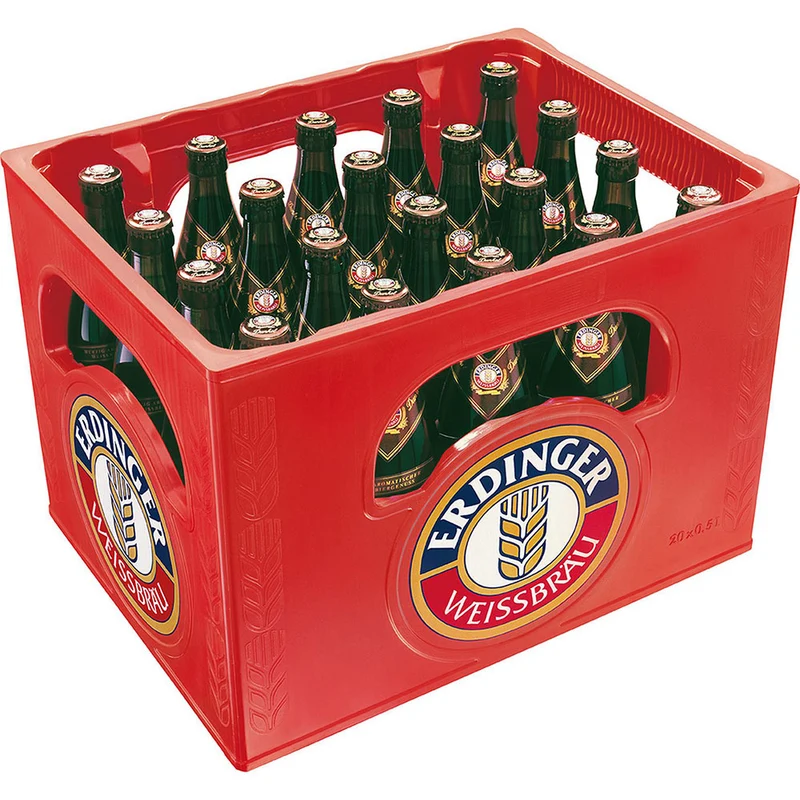 Erdinger Hefe Dunkel 20x 0,5 Liter (MEHRWEG)