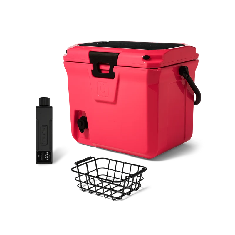 BrüTank 20-Quart Grab + Go Cooler Bundle | Neon Pink