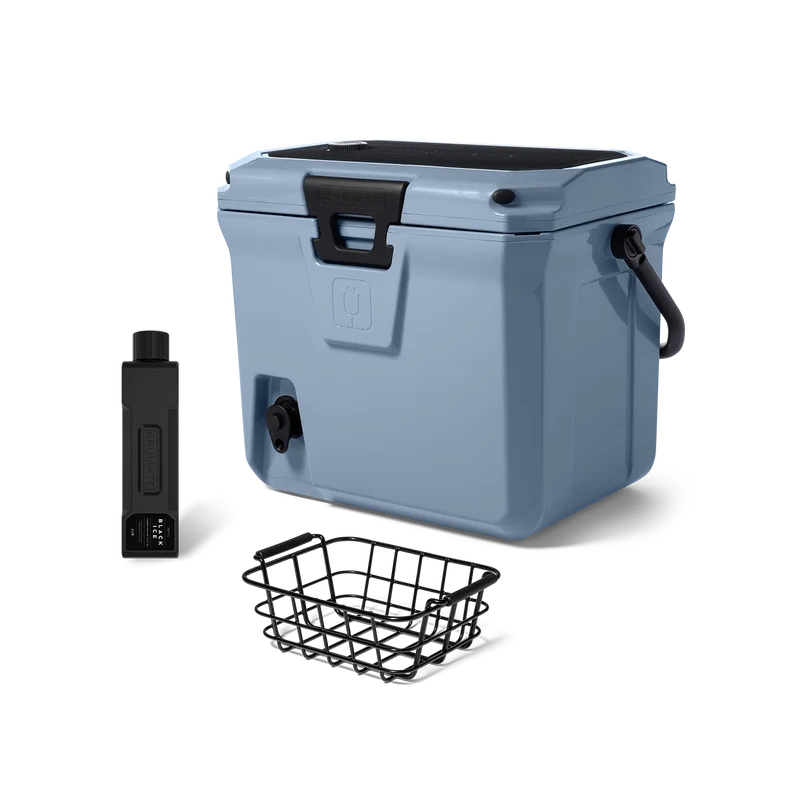 BrüTank 20-Quart Grab + Go Cooler Bundle | Denim