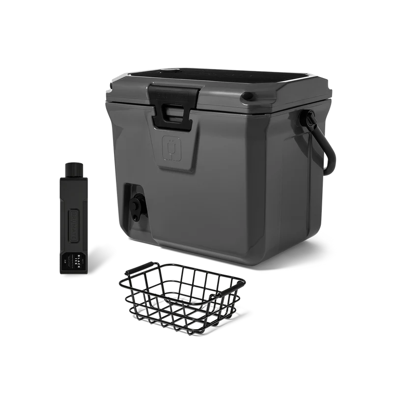 BrüTank 20-Quart Grab + Go Cooler Bundle | Charcoal