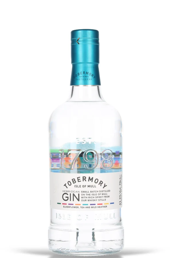Tobermory Hebridean Gin 43.3% vol. 0.7l