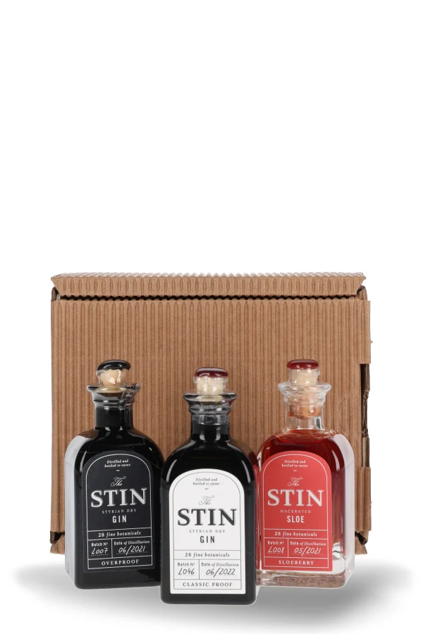 Stin Gin Set „Styrian Taste“ 57% vol. 0.12l