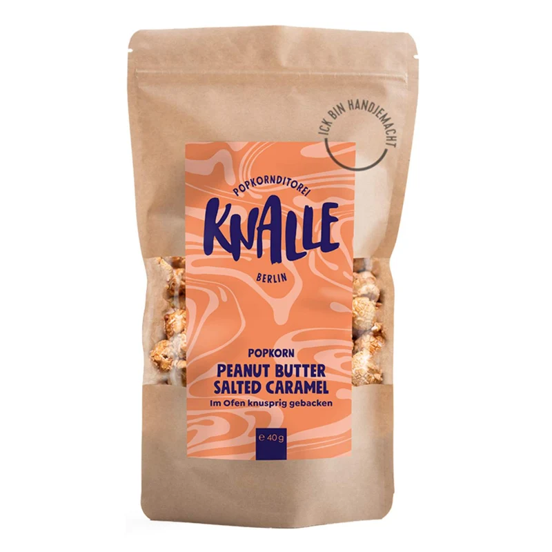 Knalle Popcorn Erdnussbutter Salzkaramell 40g
