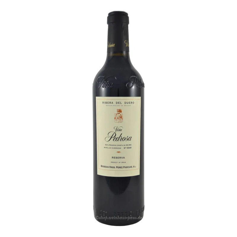 Vina Pedrosa Reserva 2016 Perez Pascuas