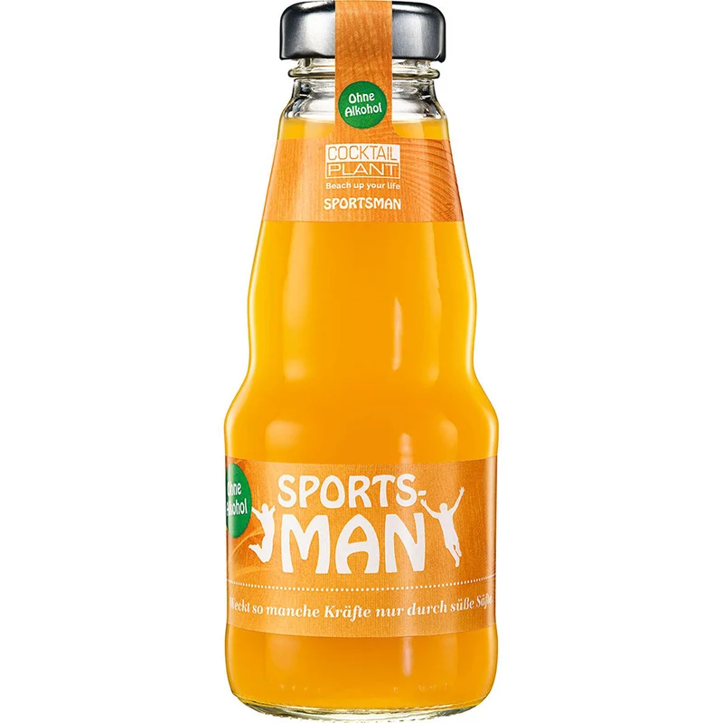 Cocktail Plant Sportsman alkoholfrei 24x 0,2 Liter (MEHRWEG)