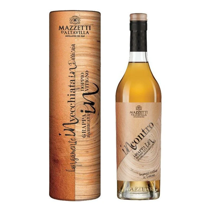 Mazzetti dAltavilla Grappa Incontro Barbaresco e Barolo in edler Hülle