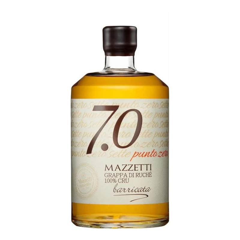 Mazzetti dAltavilla 7.0 Grappa di Ruche 100% Cru 0,7L 43%