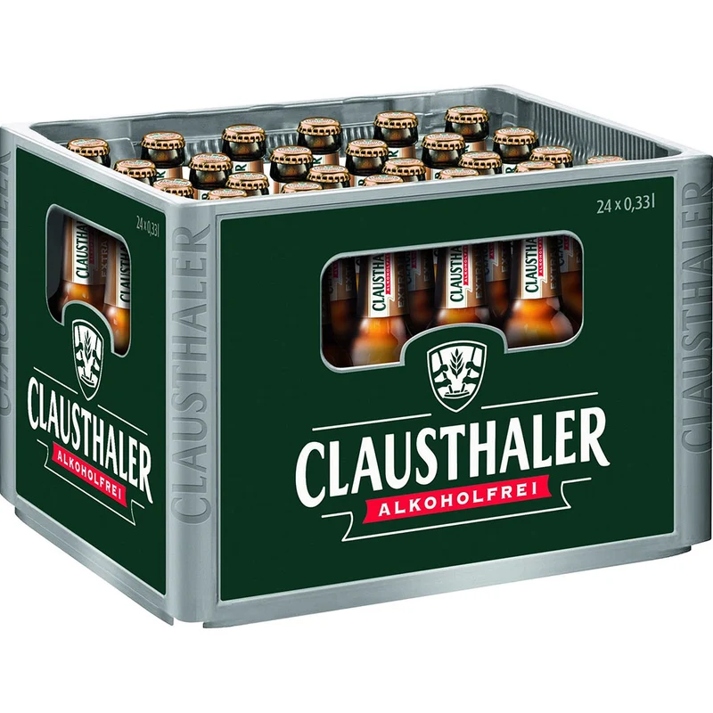 Clausthaler Extraherb 24x 0,33 Liter (MEHRWEG)