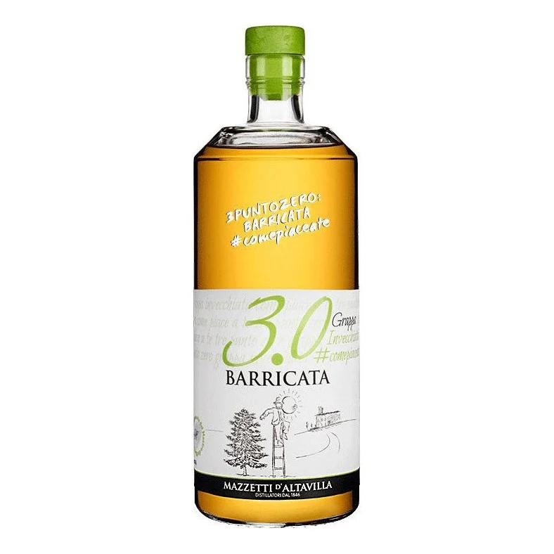 Mazzetti d'Altavilla 3.0 Grappa Barricata Invecchiata 0,7L