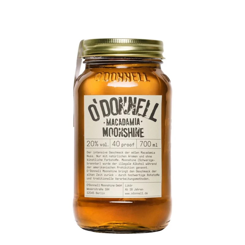 O'Donnell Moonshine Macadamia 0,7L 20%
