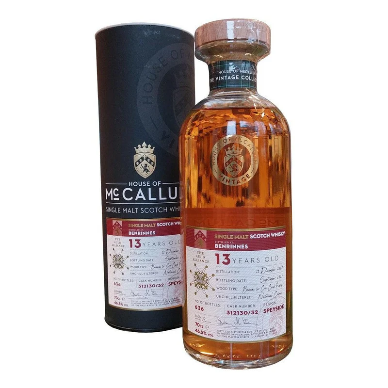 McCallum Benrinnes Beaune 1er Cru Cask 0,7L 46,5%