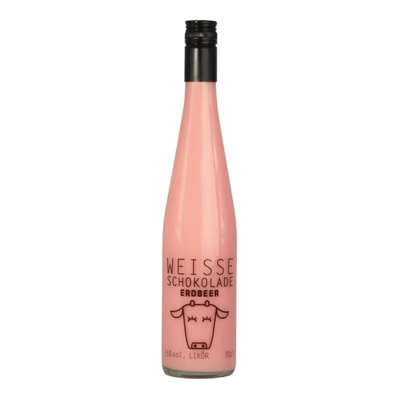 Beckschulte Likör Weiße Schokolade Erdbeer 15% Vol.