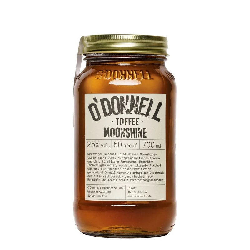 O'Donnell Moonshine Toffee 25% Vol. 0,7l