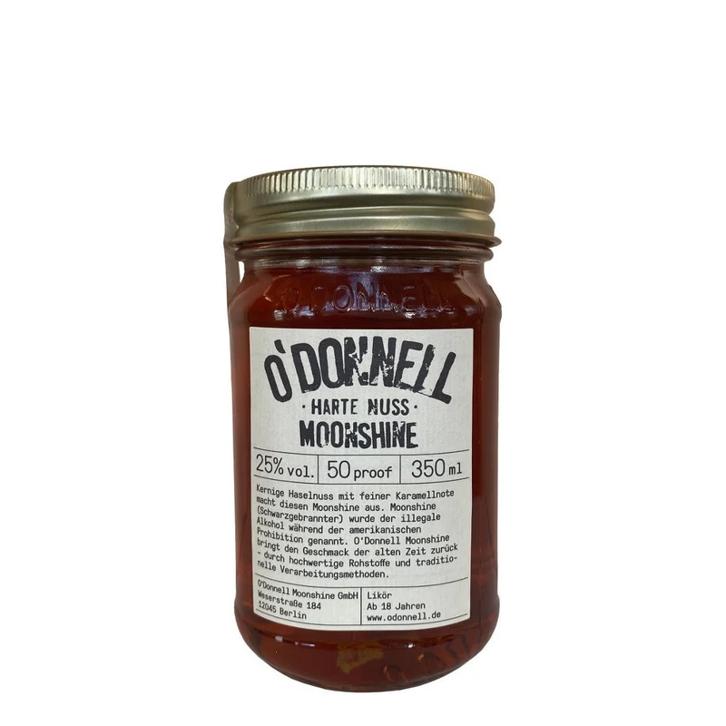 O'Donnell Moonshine Harte Nuss 25% Vol. 0,35l