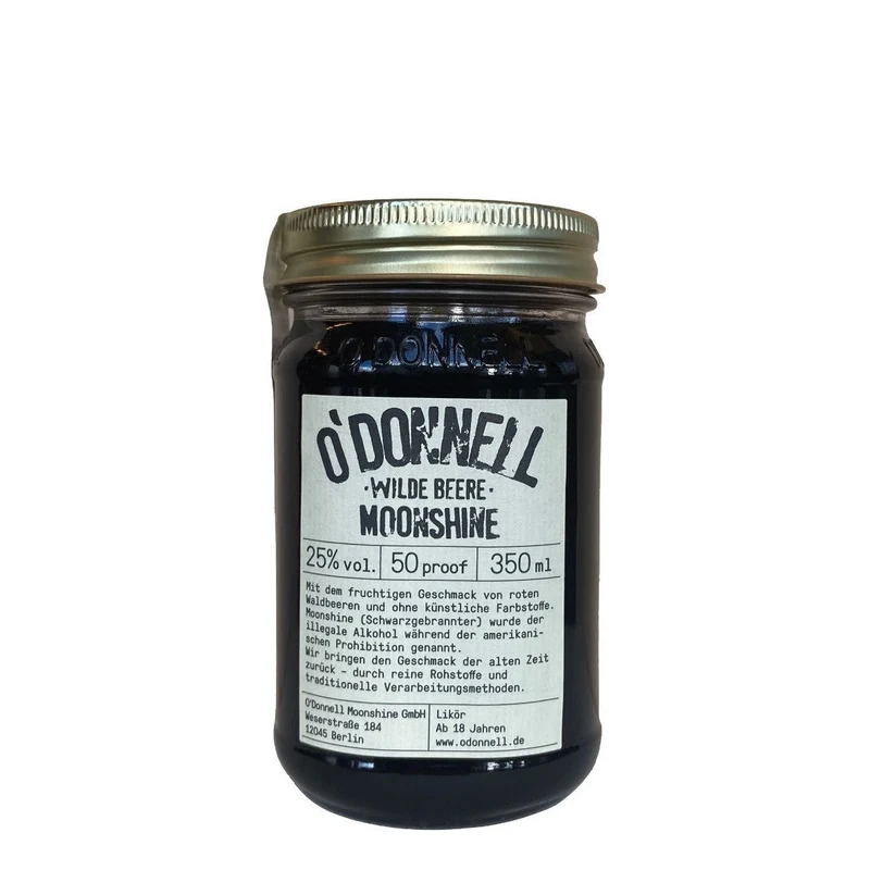 O'Donnell Moonshine Wilde Beere 25% Vol. 0,35l