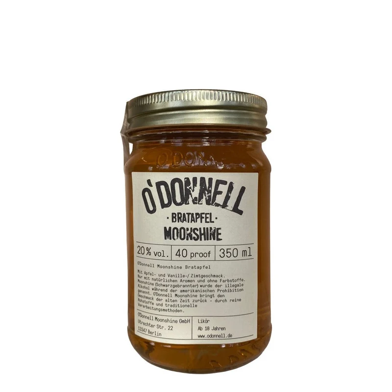 O'Donnell Moonshine Bratapfel 0,35L 20%