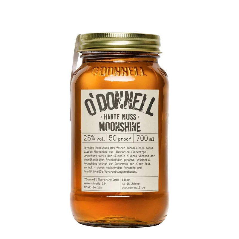 O'Donnell Moonshine Harte Nuss 25% Vol. 0,7l