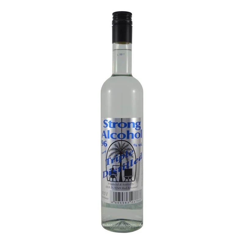 Strong Alcohol 96% Neutral - Prima Ansatz Sprit Weingeist
