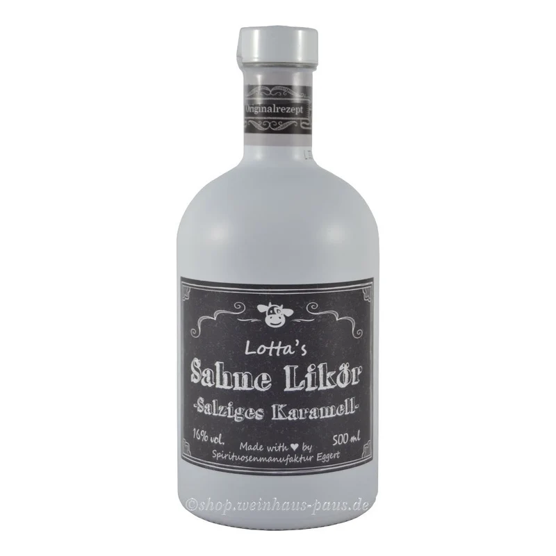 Lotta's Sahne-Likör mit salzigem Karamell