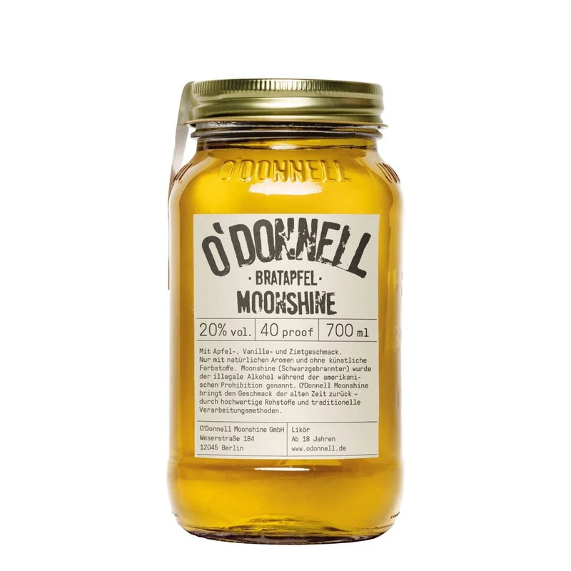 O'Donnell Moonshine Bratapfel 0,7L 20%